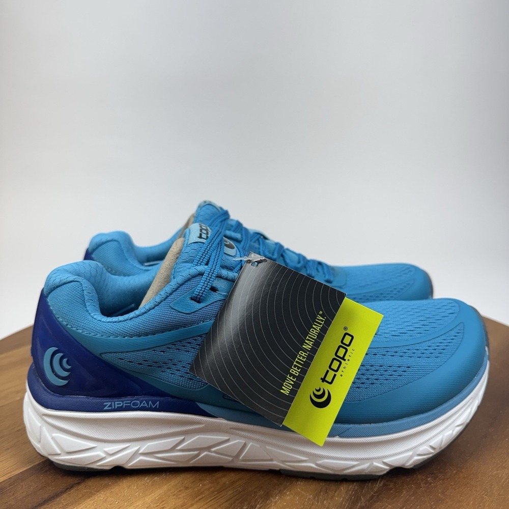 New NIB Womens Topo Phantom Aqua Cobalt Athletic Running Sneakers Shoes Size 6.5